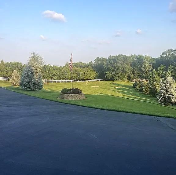 Tarred driveway