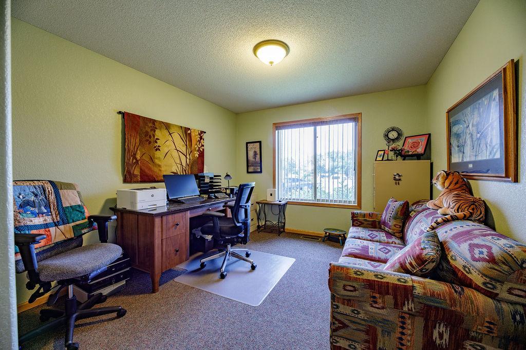 3rd bedroom currently used as an office