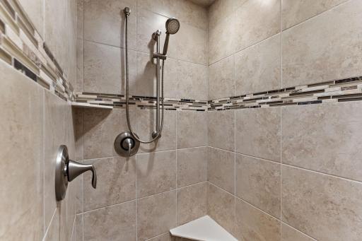 Basement Bath walk-in Shower