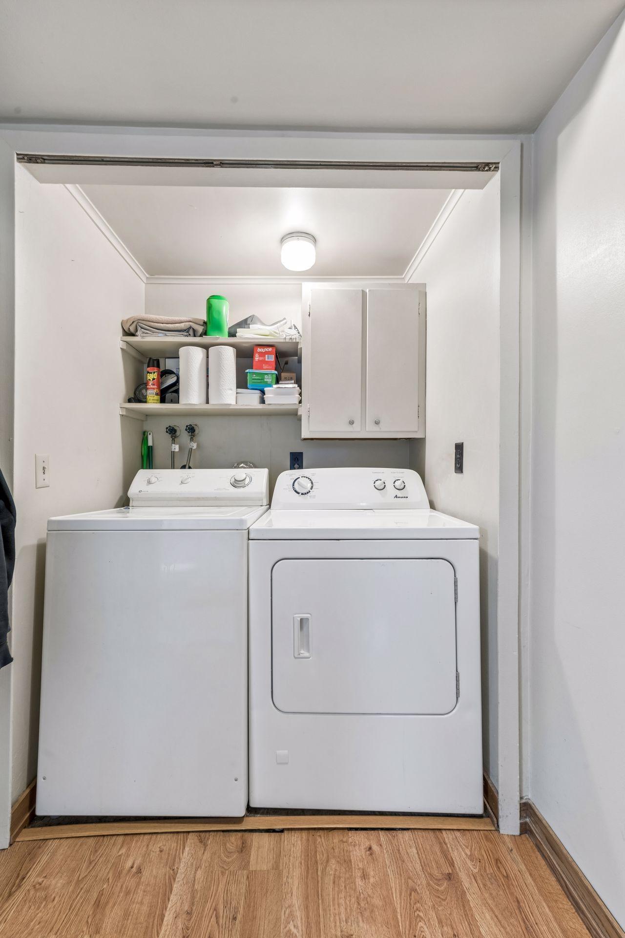 In unit laundry