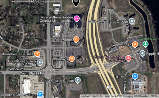 Some of the businesses in the growing area