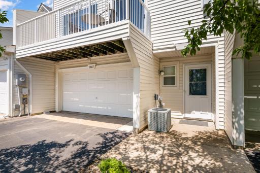 Two car garage.