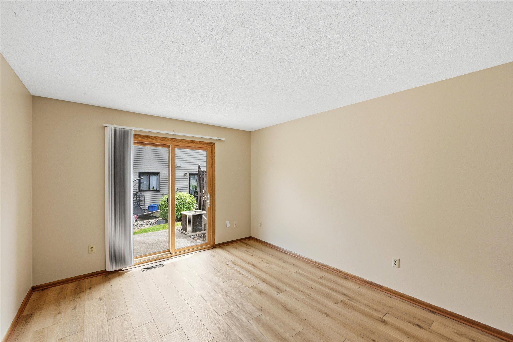 Primary Bed with Patio Access