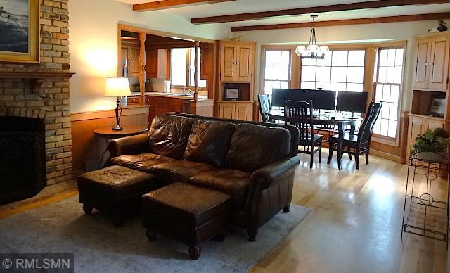 Family Room with Informal Dining or Workspace