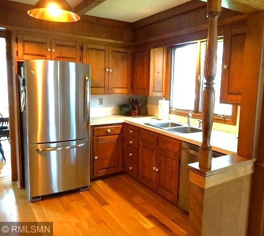 Kitchen View from Family Room