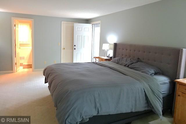 Master Bedroom with Exterior Deck Door