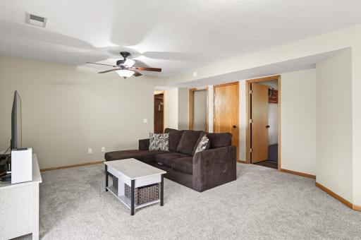 Lower level family room