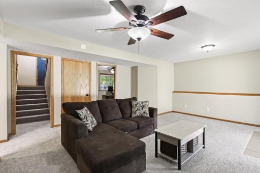 Lower level family room