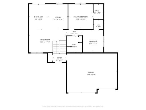 Main Level Floor Plan