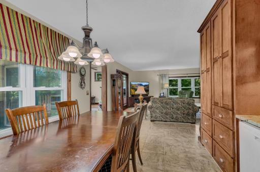 From the kitchen looking into the living room. Enjoy cooking while still being part of the conversation. This home is spacious and ready for all your entertaining needs.