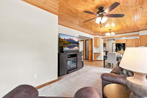 Living Room View into Dining