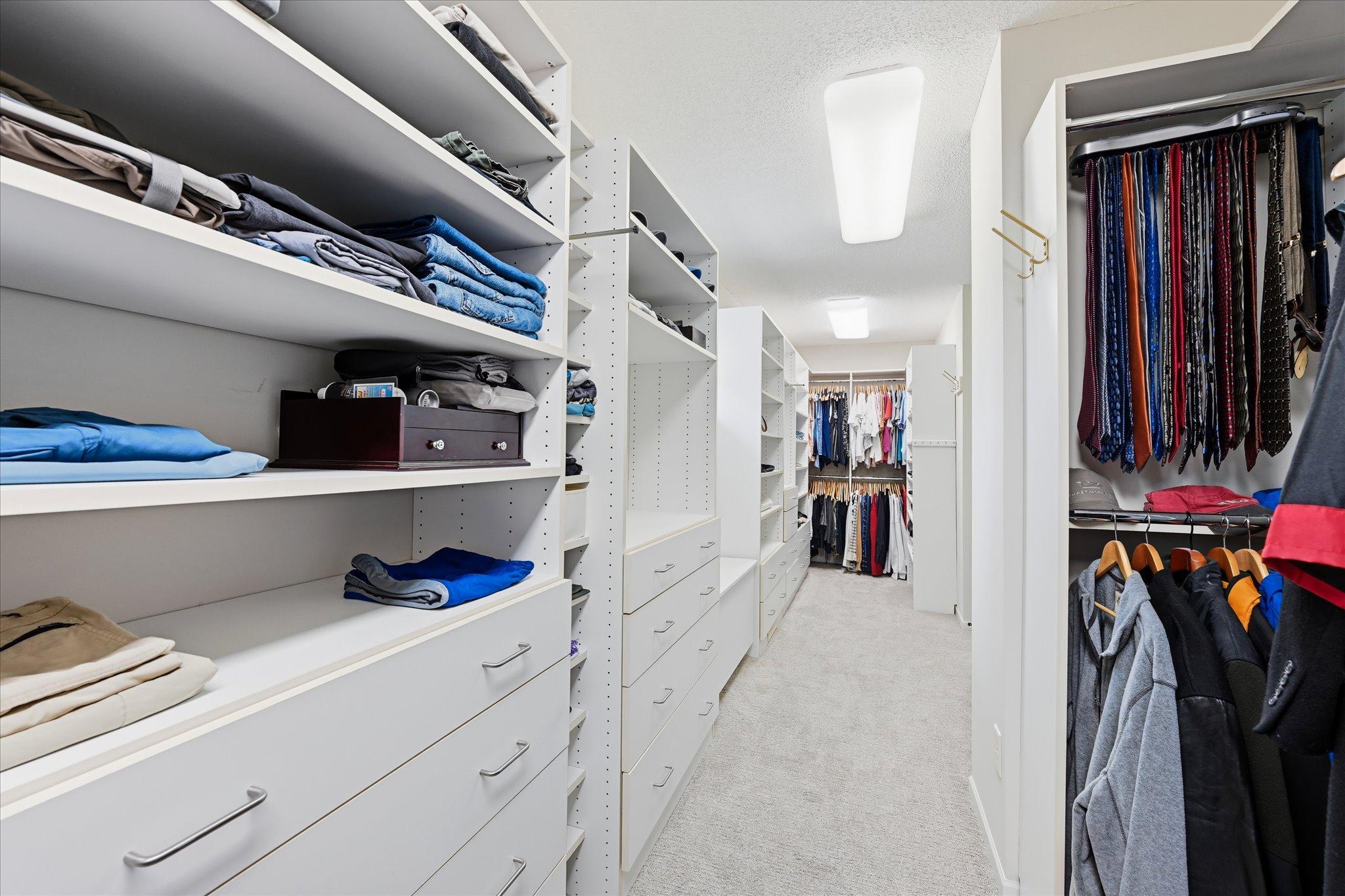 Primary Huge Walk-In Closet