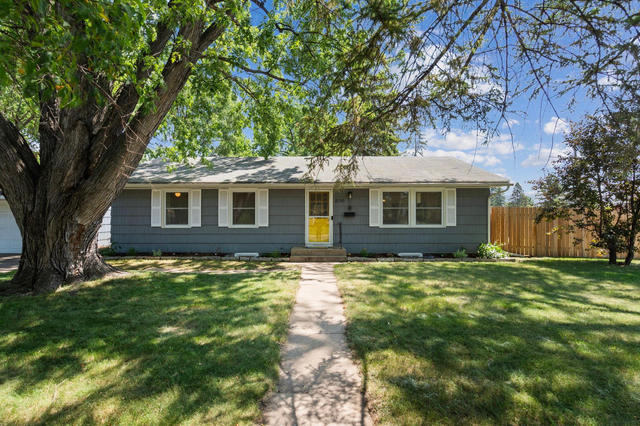 Front of the home