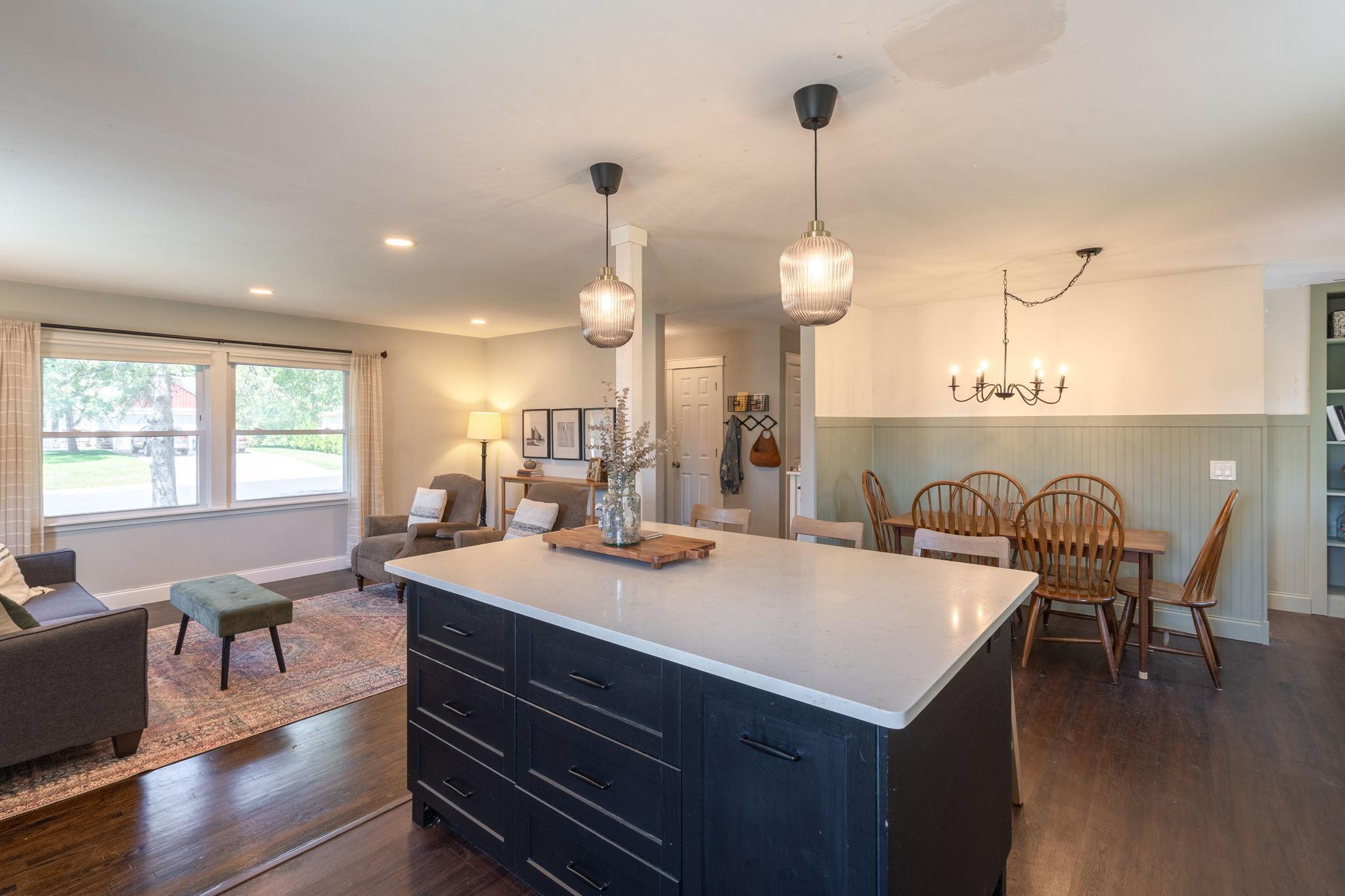 Kitchen - open concept!