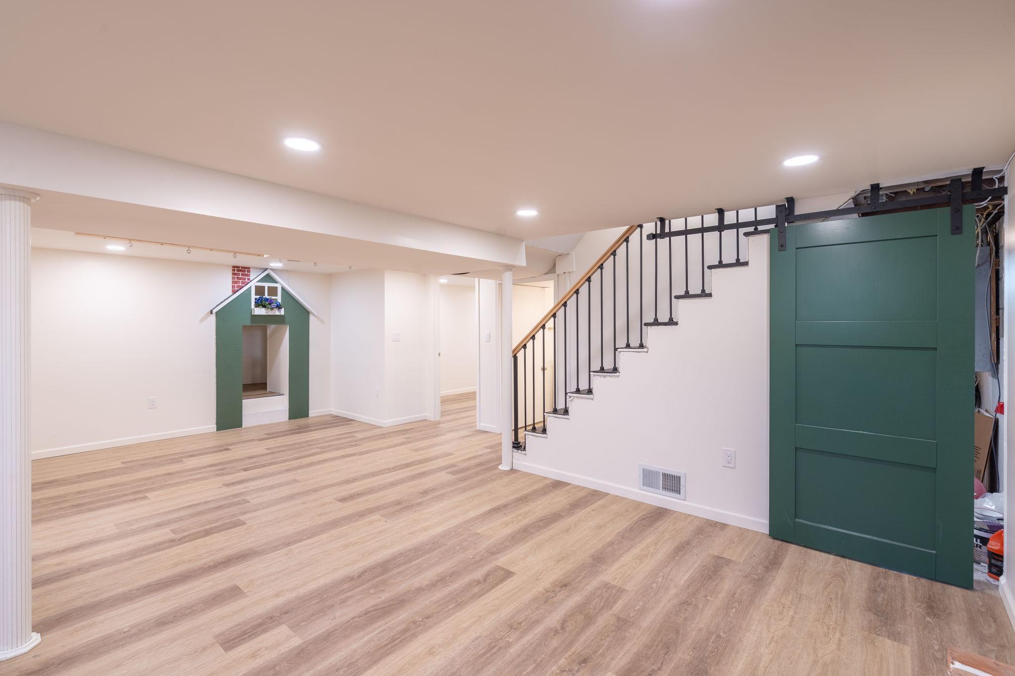 Large basement fully finished!