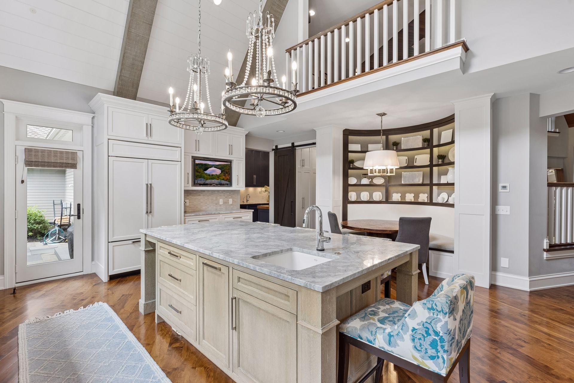 Kitchen w/ Vaulted Ceilings & Breakfast Nook