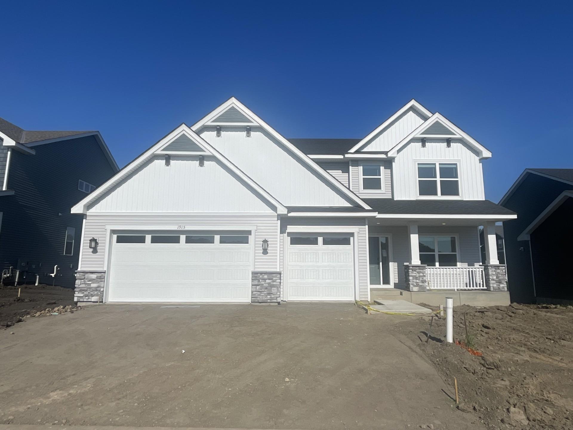 Welcome to 1915 Ravine Rd! (Photo is of the actual home in progress.)