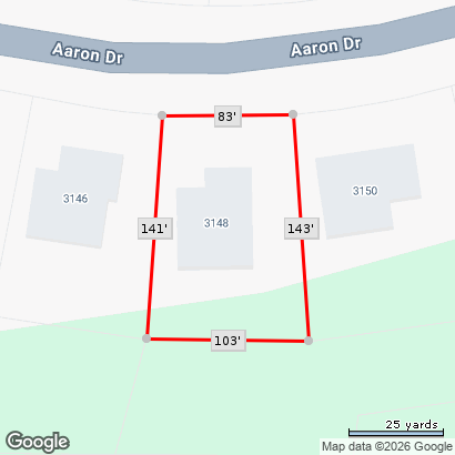 Google Lot Dimensions