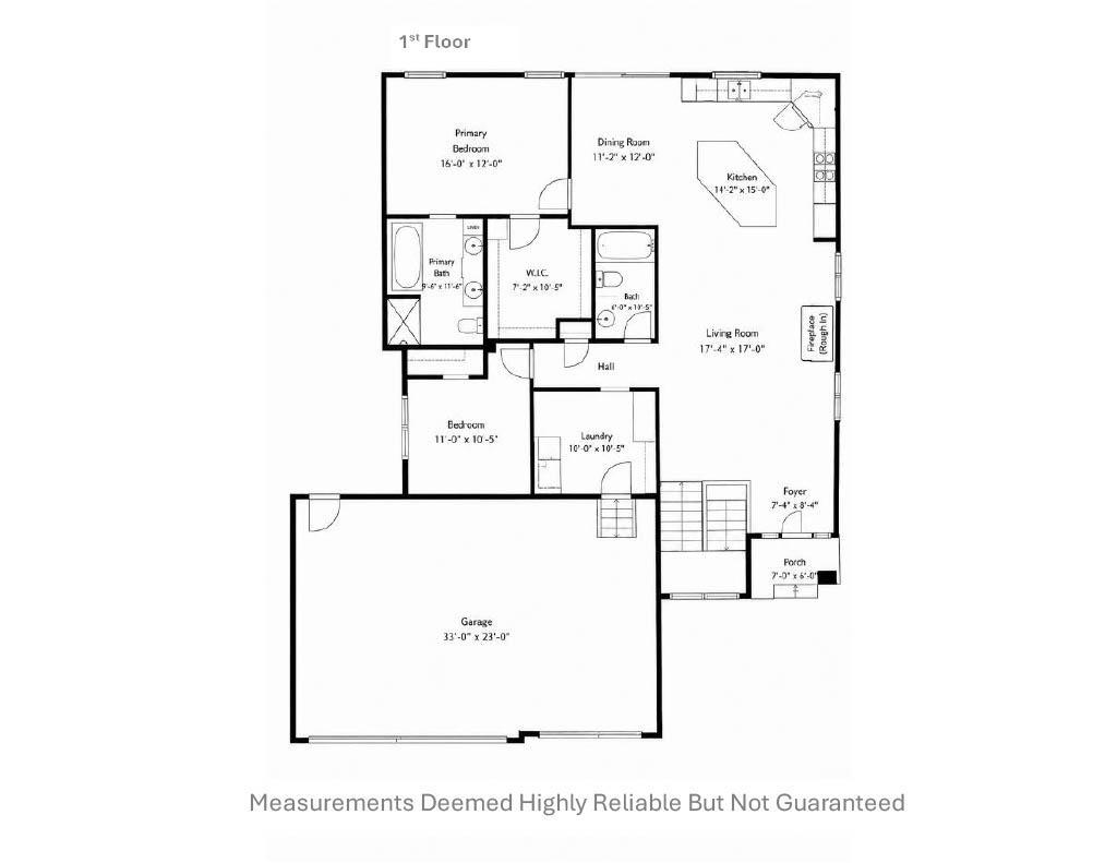 Main Level Floorplan
