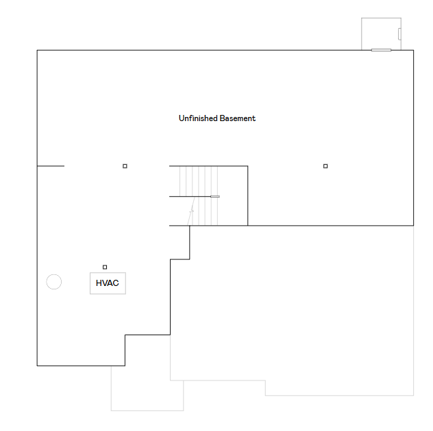 Itasca lower level floor plan