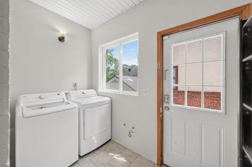 Main-level laundry adds everyday convenience