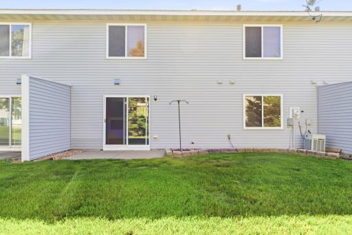Back View W/Cement Patio