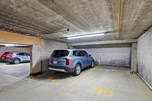 Underground Heated Parking Garage - Unit Comes With Space #96
