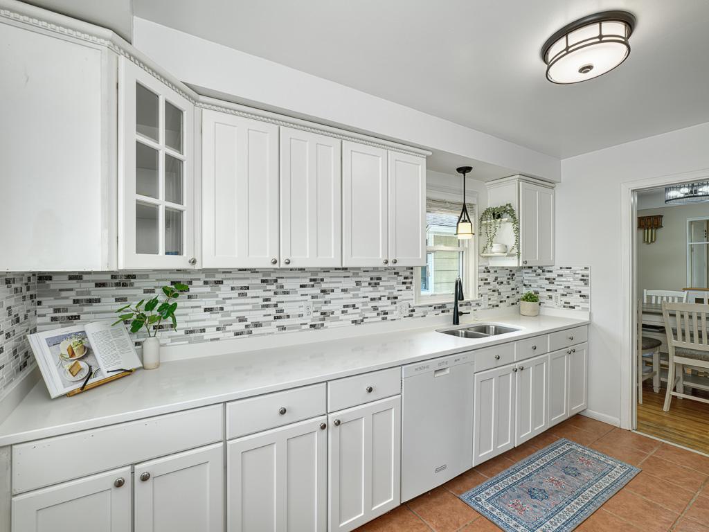 Loads of counter and storage space.