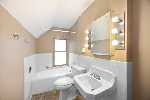 Upper level bathroom