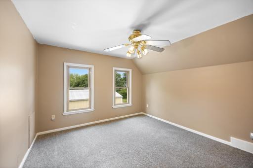 3rd bedroom on the upper level