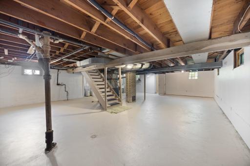 Room to dream big in this basement