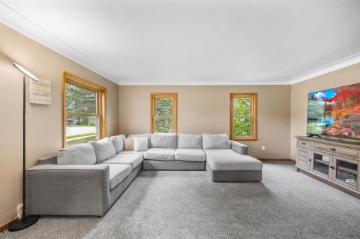 Bright and open family room