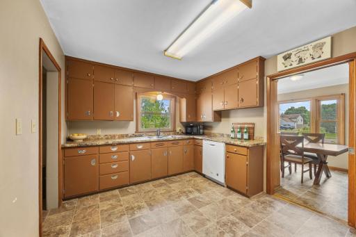 Bright and open kitchen