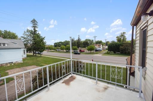 Outside views from your private second floor balcony