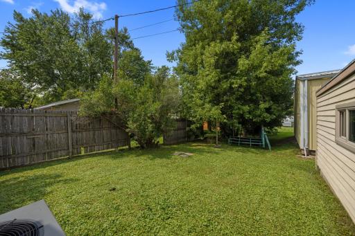 Plenty of greenspace and room to be outside