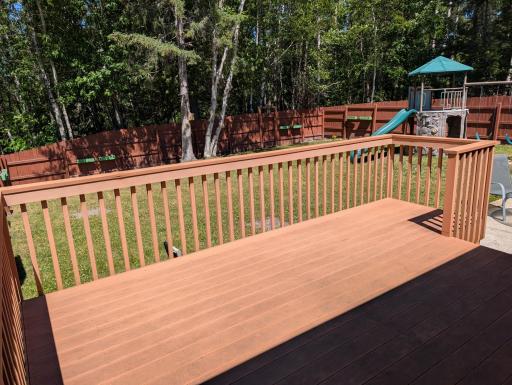 Backyard from Deck