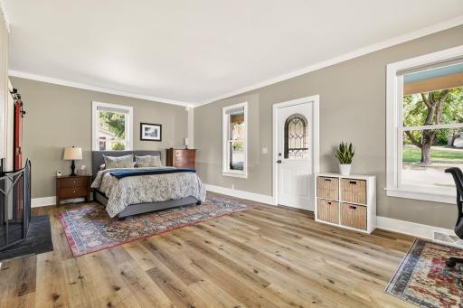 Main floor bedroom is huge. Door to outside. 1221 10th Street East Menomonie-245.jpg