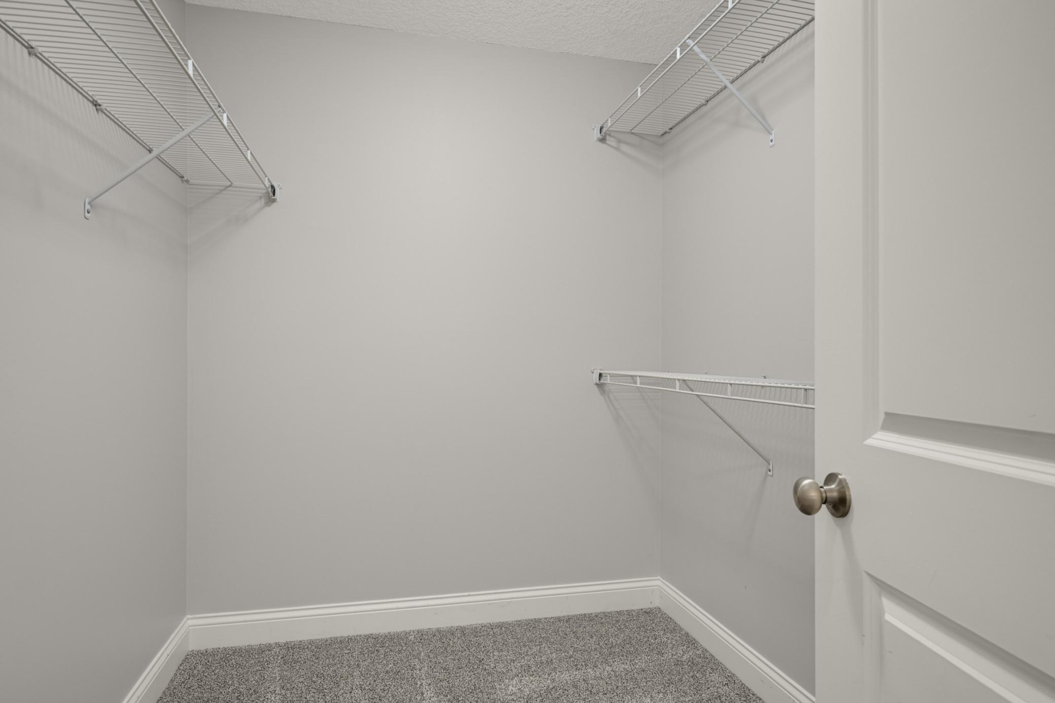 Huge walk-in closet!