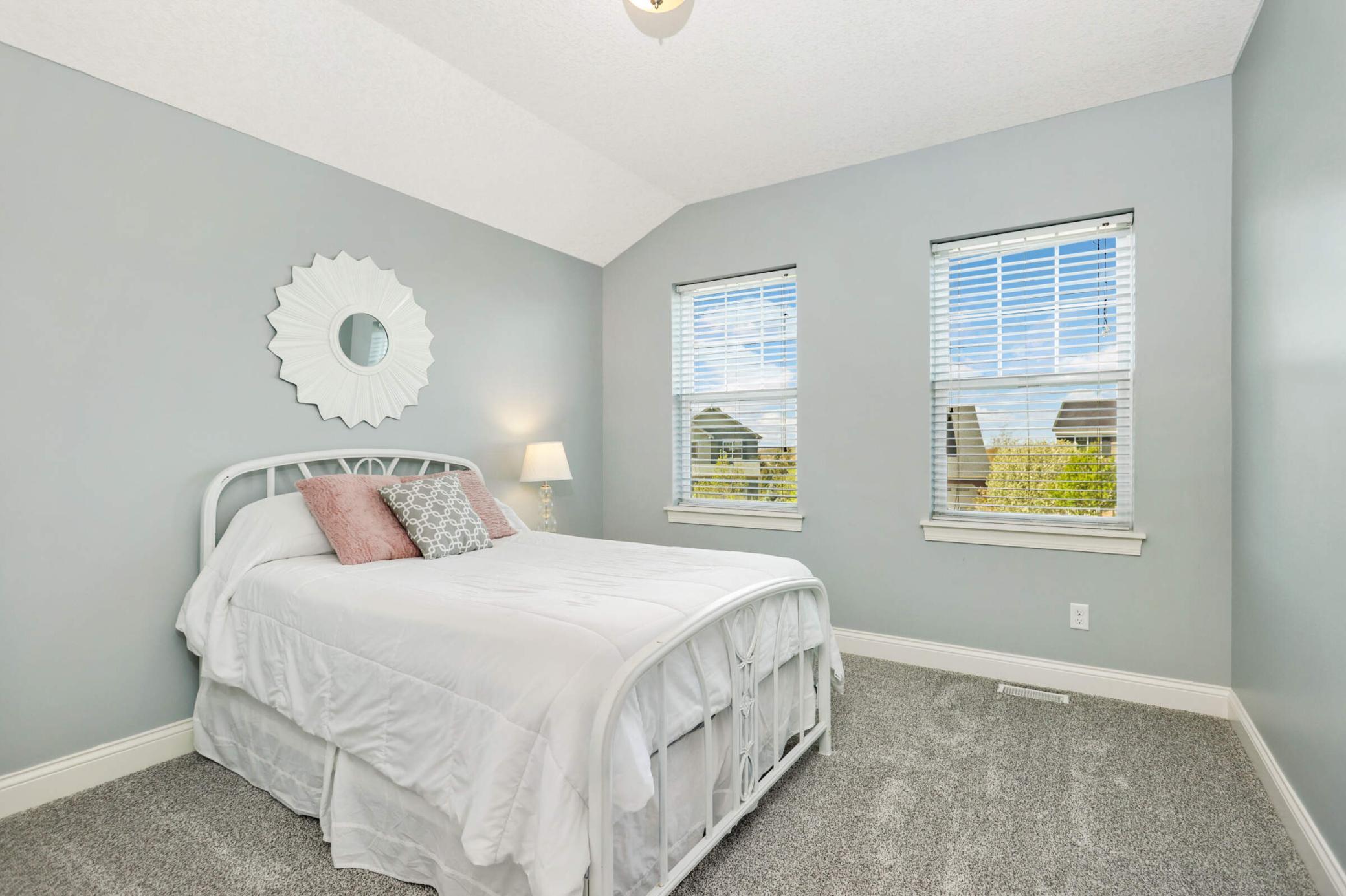 Second of four bedrooms upstairs.