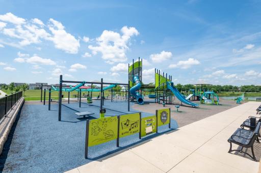Your family will appreciate having the park and all of the hours of fun it offers right down the street.