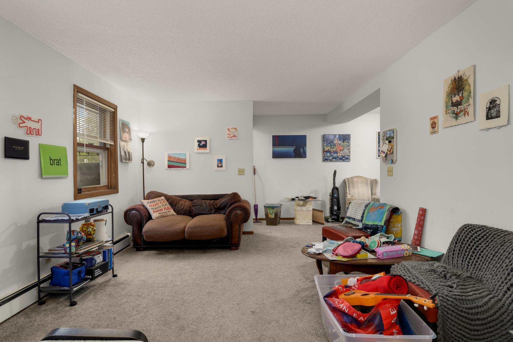 Unit 1 Lower Level Living Room