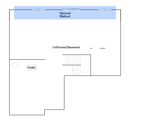 Lewis lower level floorplan