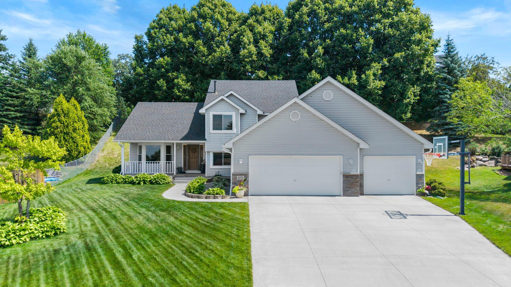 Tucked into one of Lakeville's most convenient neighborhoods, just around the corner from Rolling Oaks Park, this 4-bedroom, 3-bathroom home offers the kind of space, updates, and location that make everyday life easy.