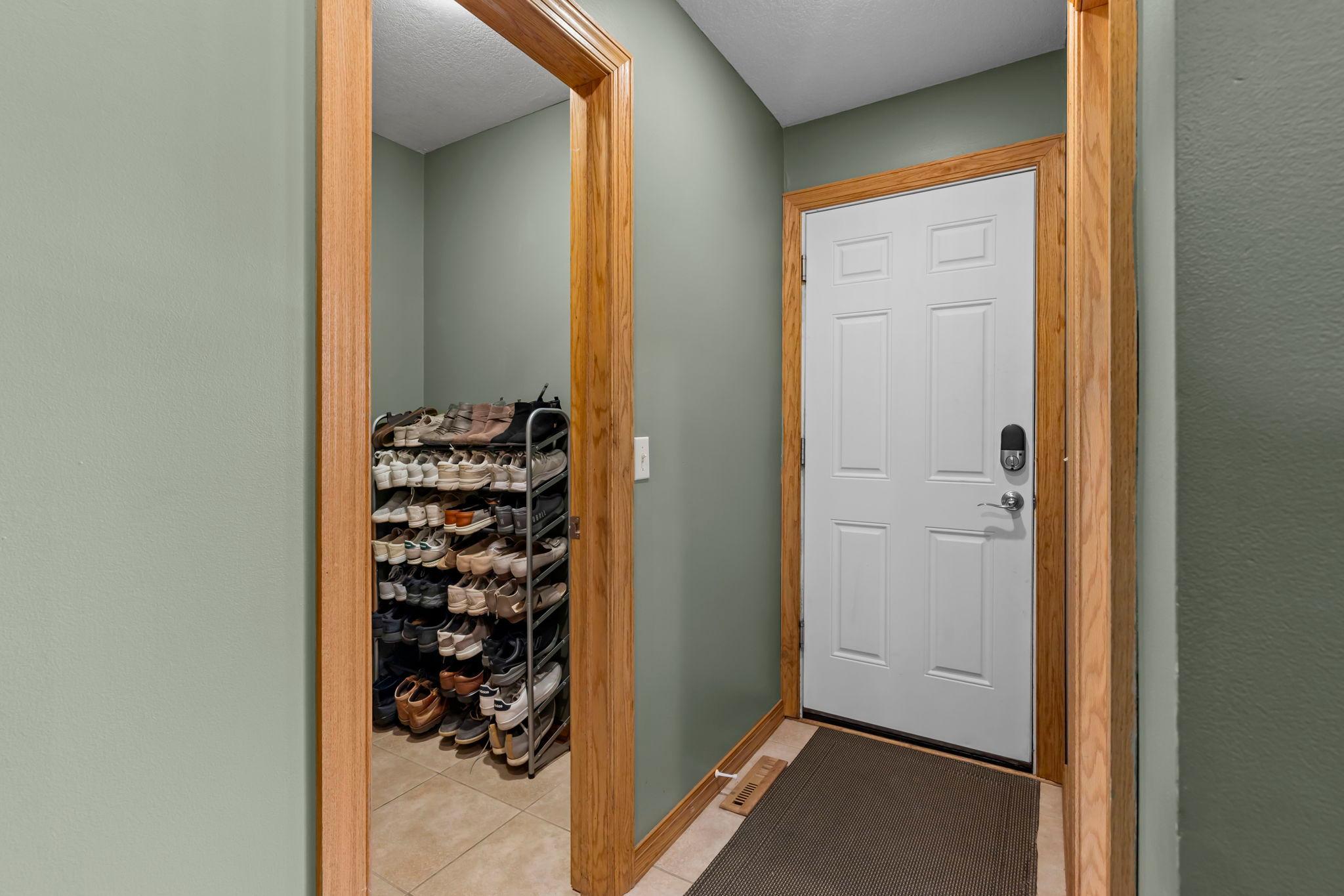 Complete with plenty of storage, a half bath, and multiple nearby closets to help keep everything organized.