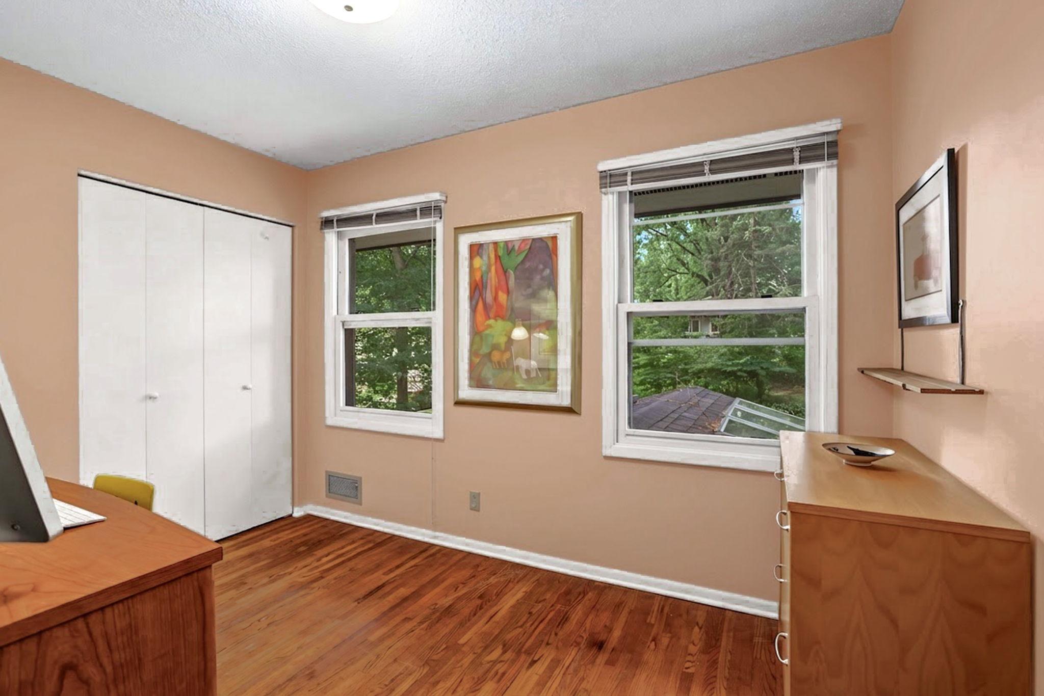 Fourth bedroom on upper level.