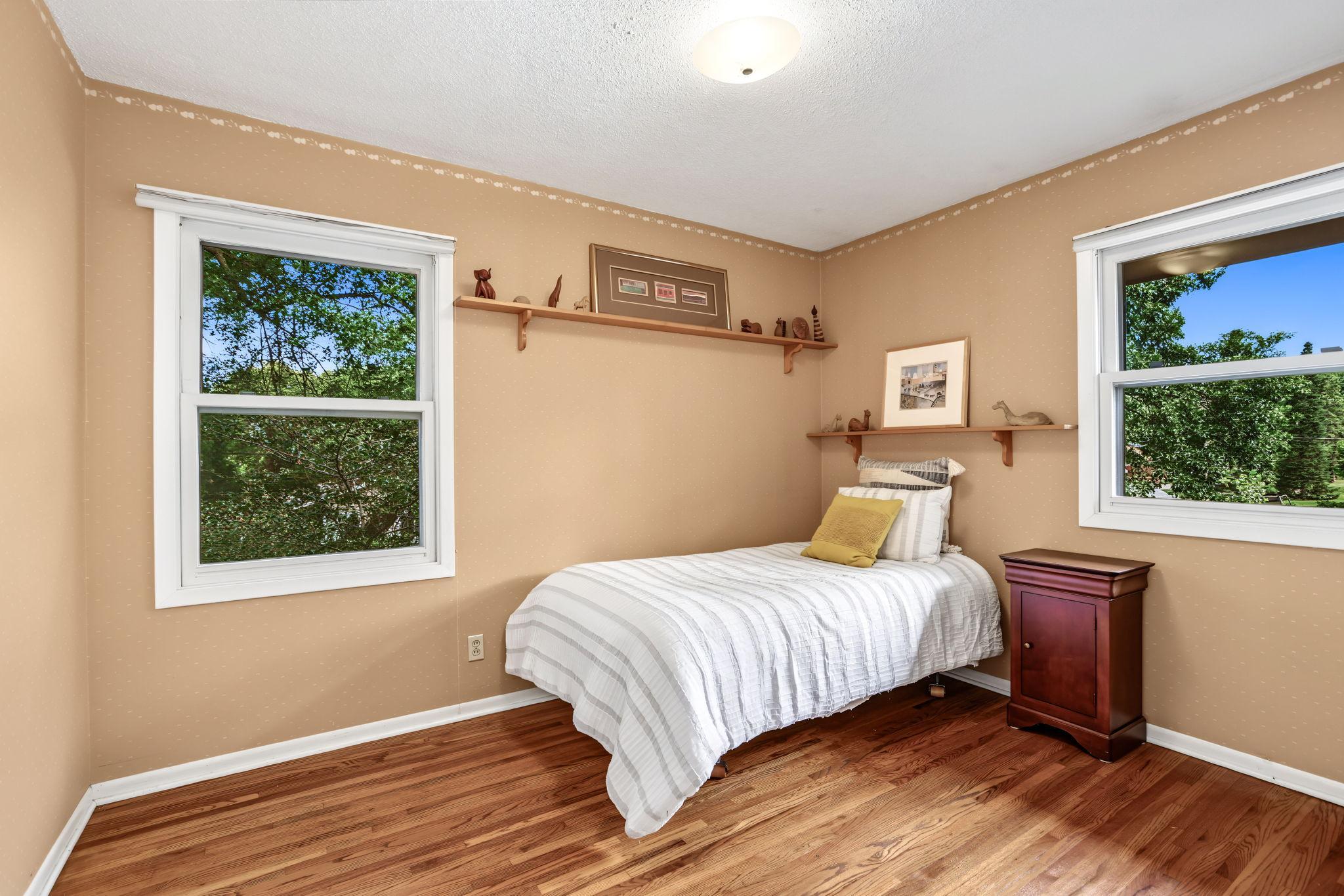Third bedroom on upper level.