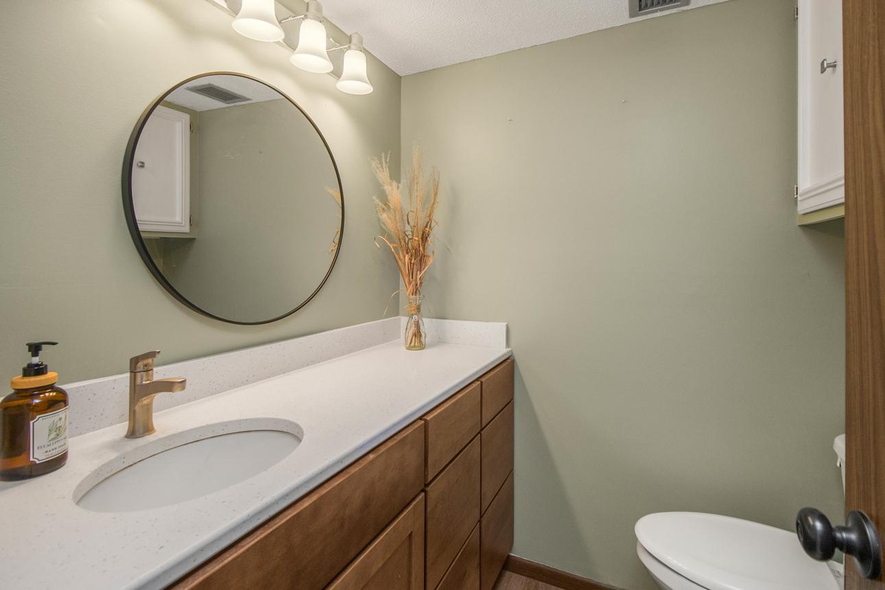 Powder room is updated!