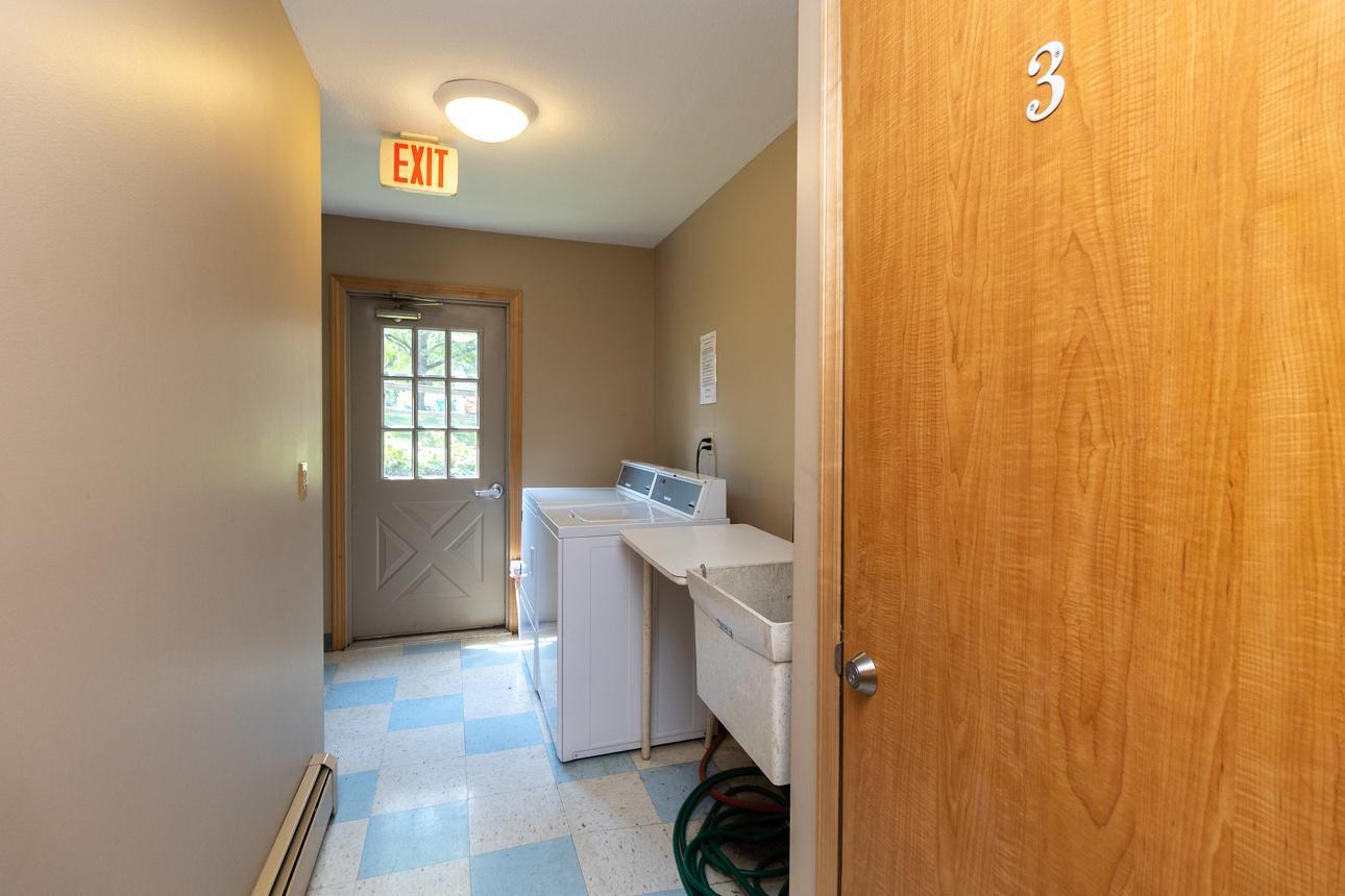 Common laundry room is right next door to the unit! The door pictured is also the storage area for this unit.