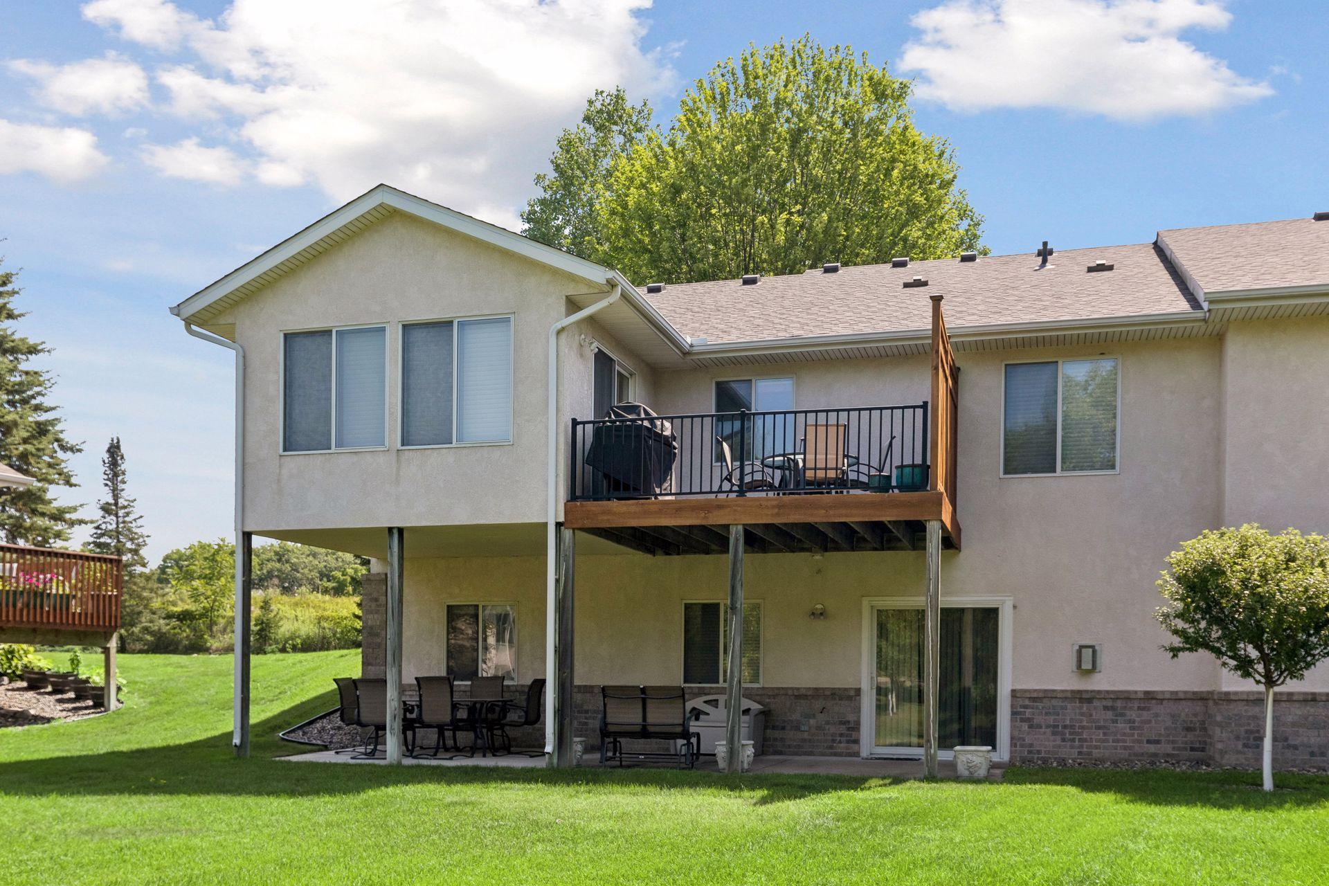 Walk-out lower level with 30x12 patio