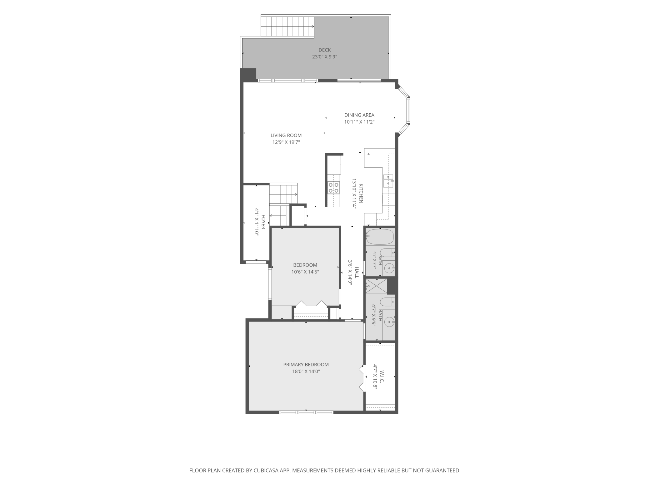 Floor plan - main level